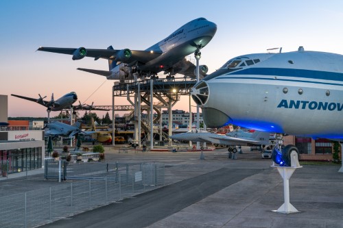 Technik Museum Speyer mit Boeing 747 und Space Shuttle Buran